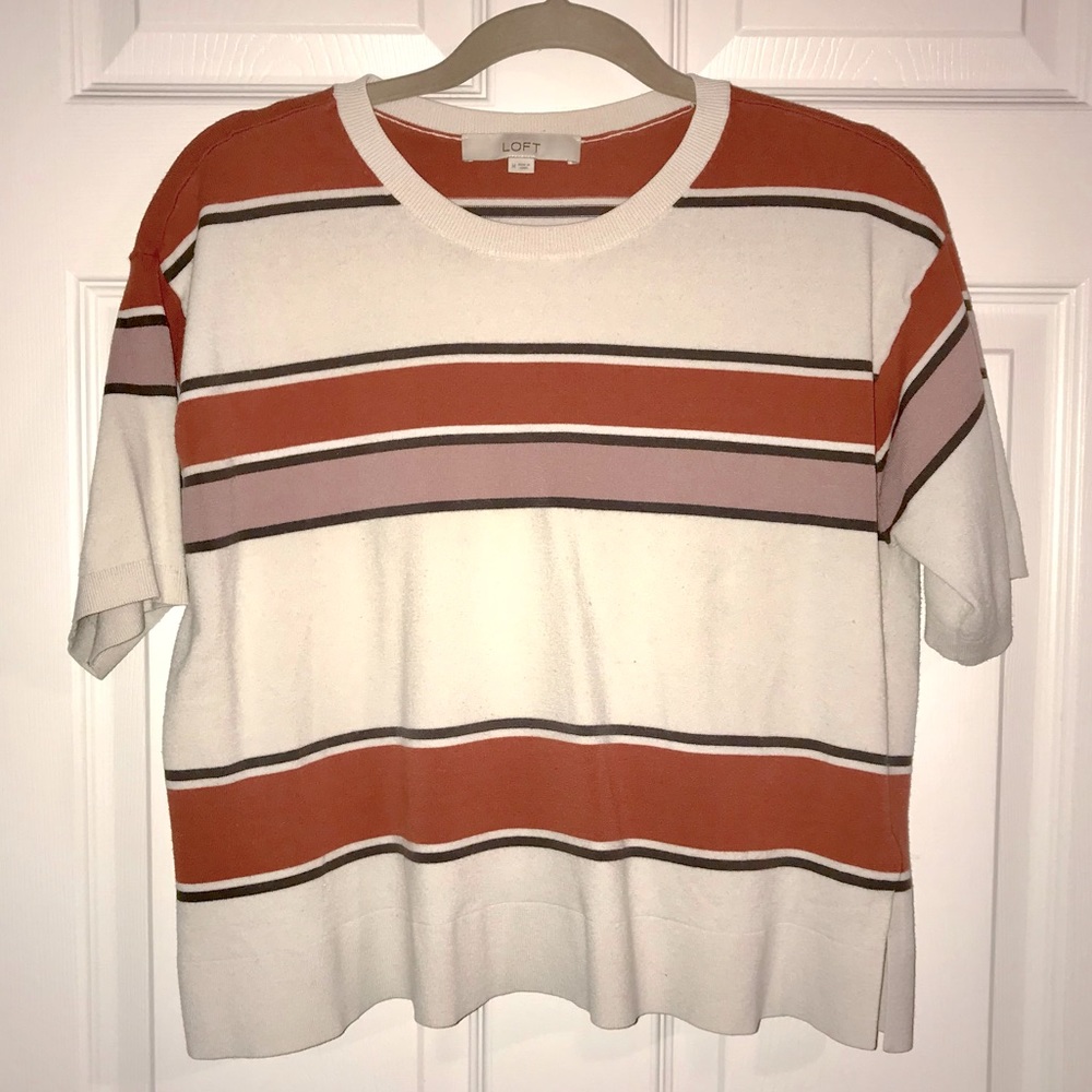 Loft, M, cropped sweater